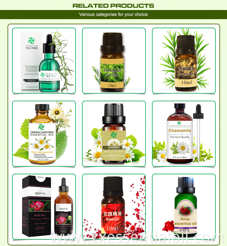 Hot Selling OEM Private Label Top Grade Relaxing Moisturizing Repairing Natural Pure Essential Oil Set